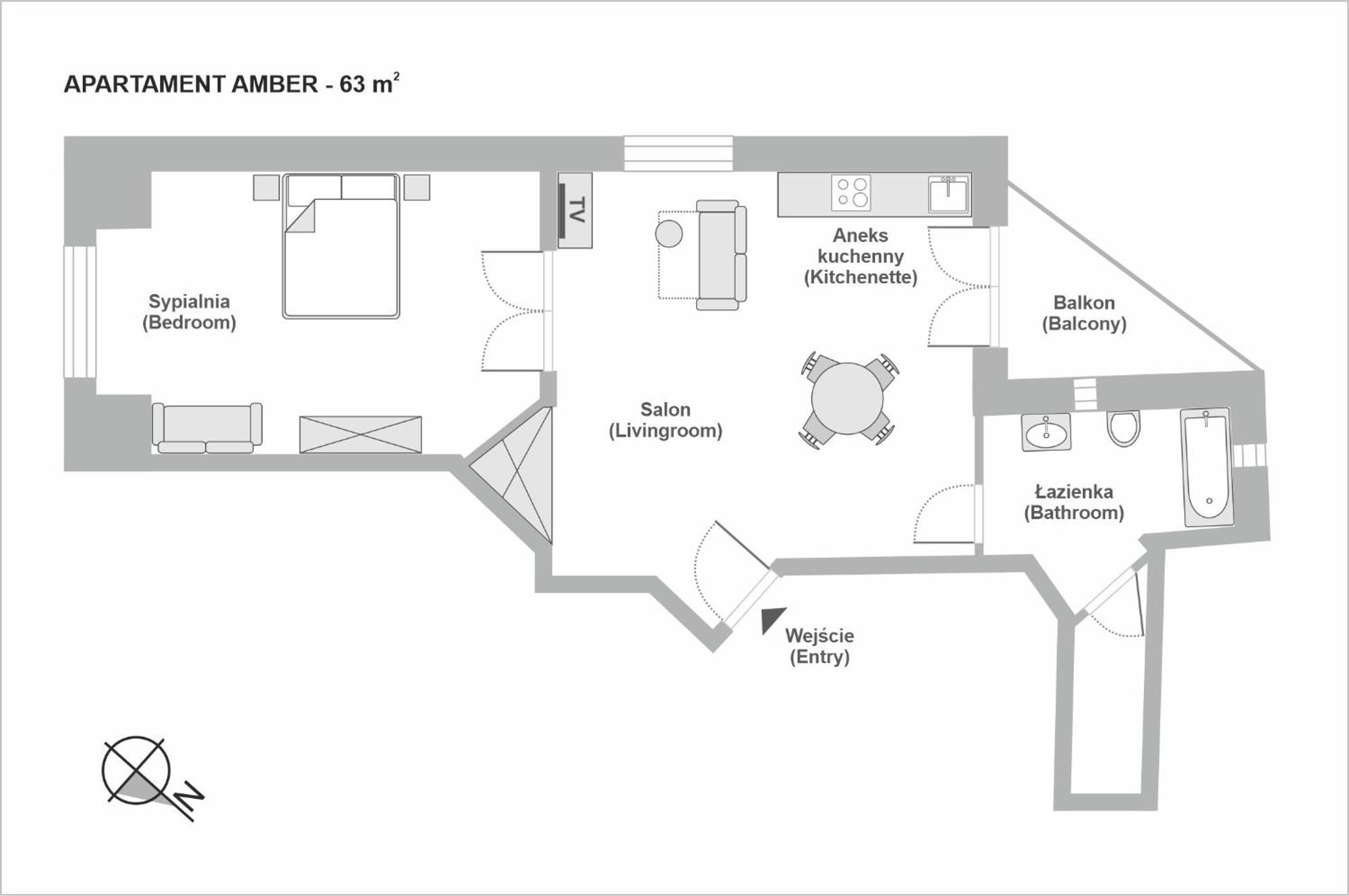 Sanhaus Apartments - Chopina 13 - Apartamenty W Centrum, 5 Minut Od Plazy I Deptaka Sopot Eksteriør billede