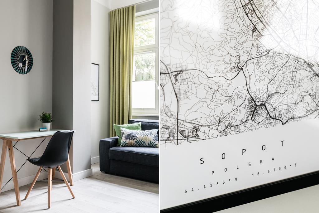 Sanhaus Apartments - Chopina 13 - Apartamenty W Centrum, 5 Minut Od Plazy I Deptaka Sopot Eksteriør billede